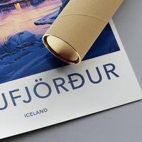 Siglufjörður Poster - Iceland Wall Art