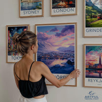 Siglufjörður Poster - Iceland Wall Art