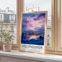 Siglufjörður Poster - Iceland Wall Art