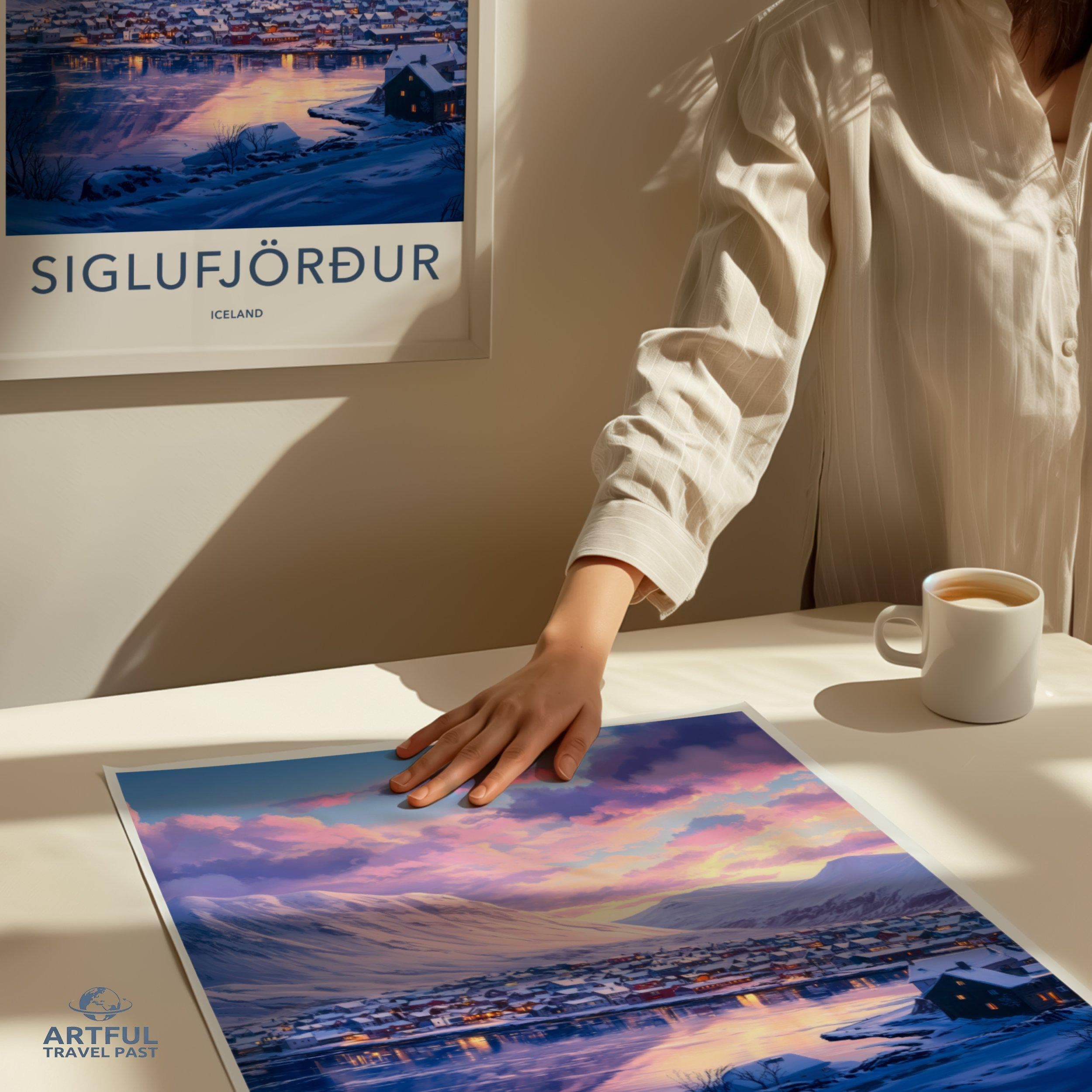 Siglufjörður Poster - Iceland Wall Art