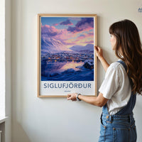 Siglufjörður Poster - Iceland Wall Art