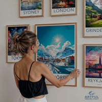 Siglufjörður Poster - Iceland Wall Art