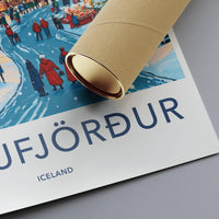 Siglufjörður Poster - Iceland Wall Art
