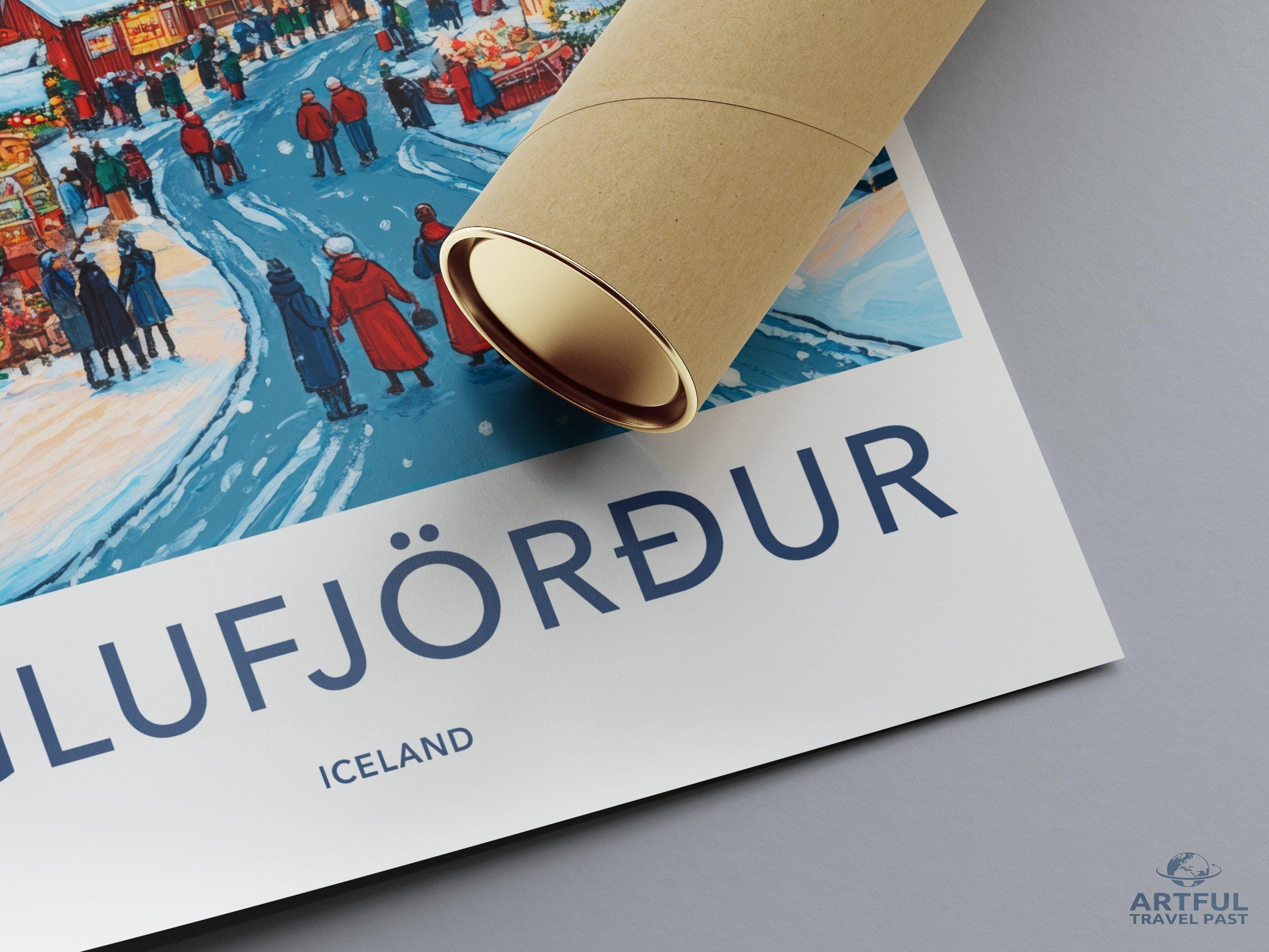 Siglufjörður Poster - Iceland Wall Art