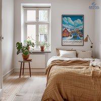 Siglufjörður Poster - Iceland Wall Art