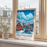 Siglufjörður Poster - Iceland Wall Art