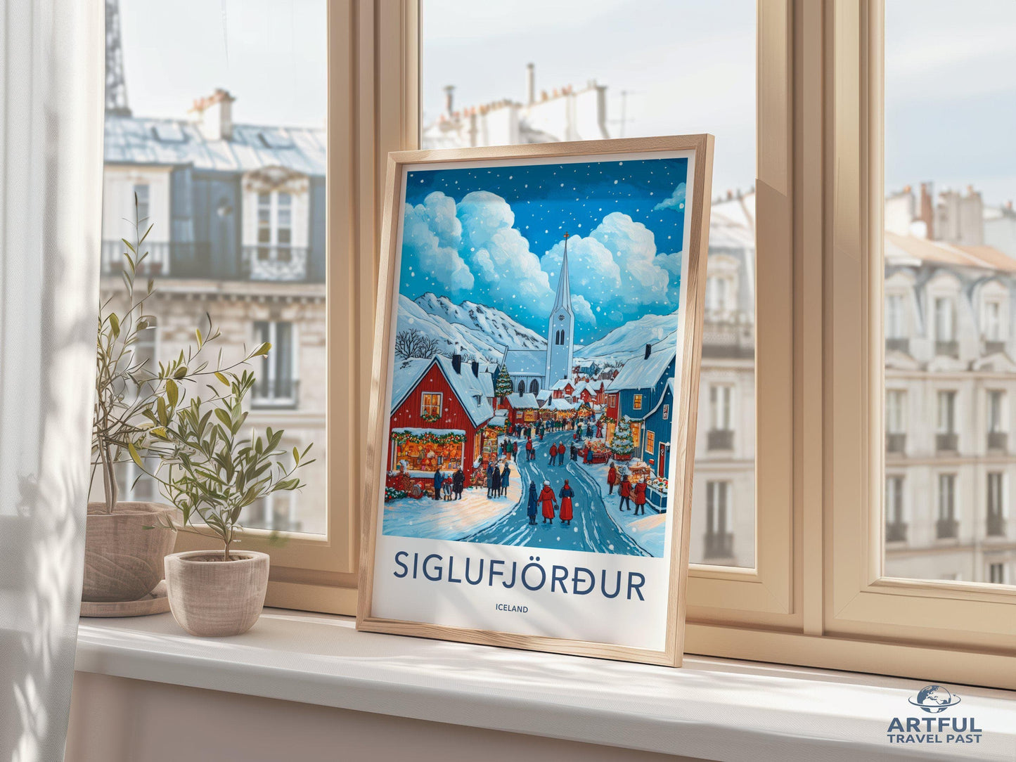 Siglufjörður Poster - Iceland Wall Art