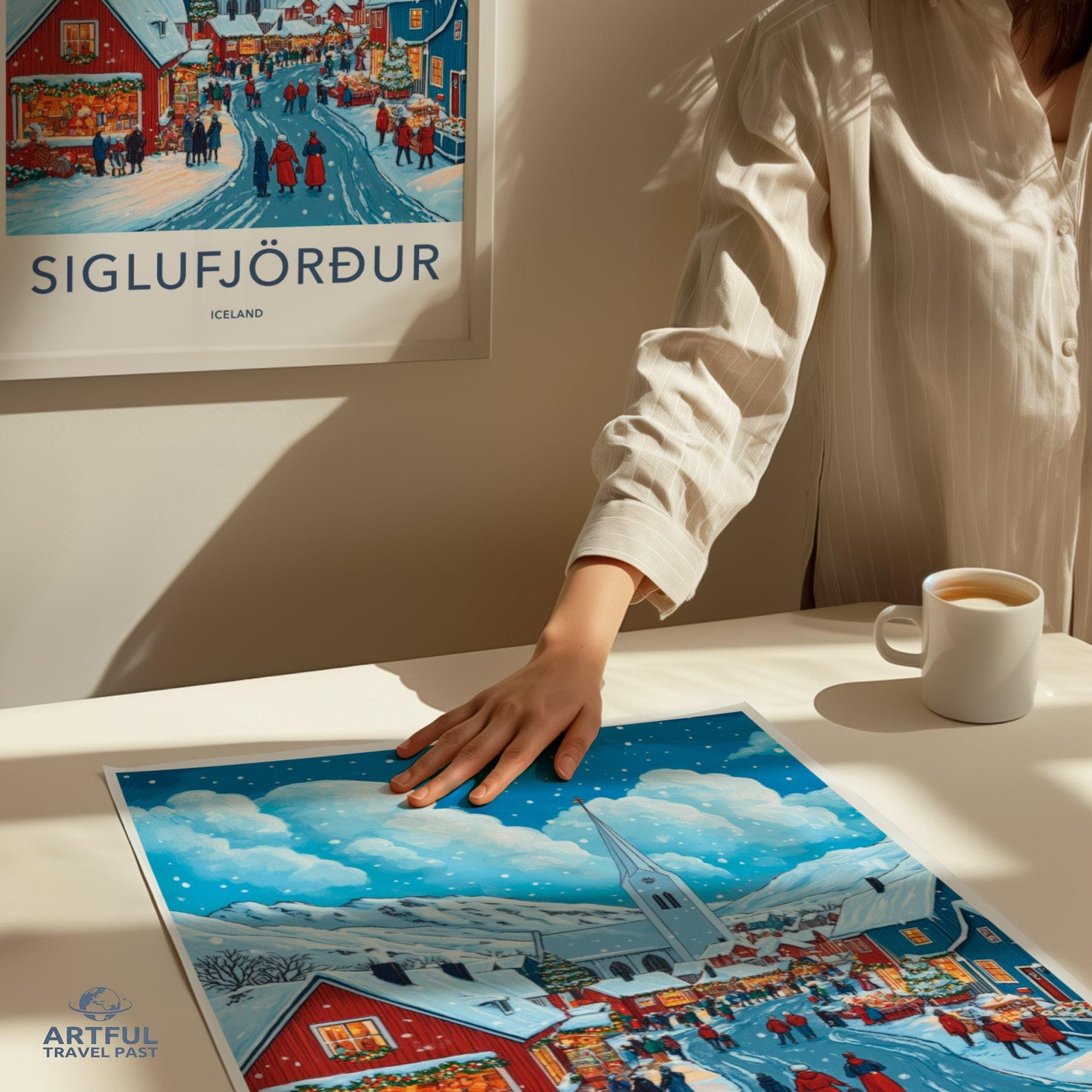 Siglufjörður Poster - Iceland Wall Art