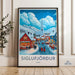 Siglufjörður Poster - Iceland Wall Art