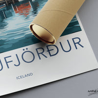 Siglufjörður Poster - Iceland Wall Art