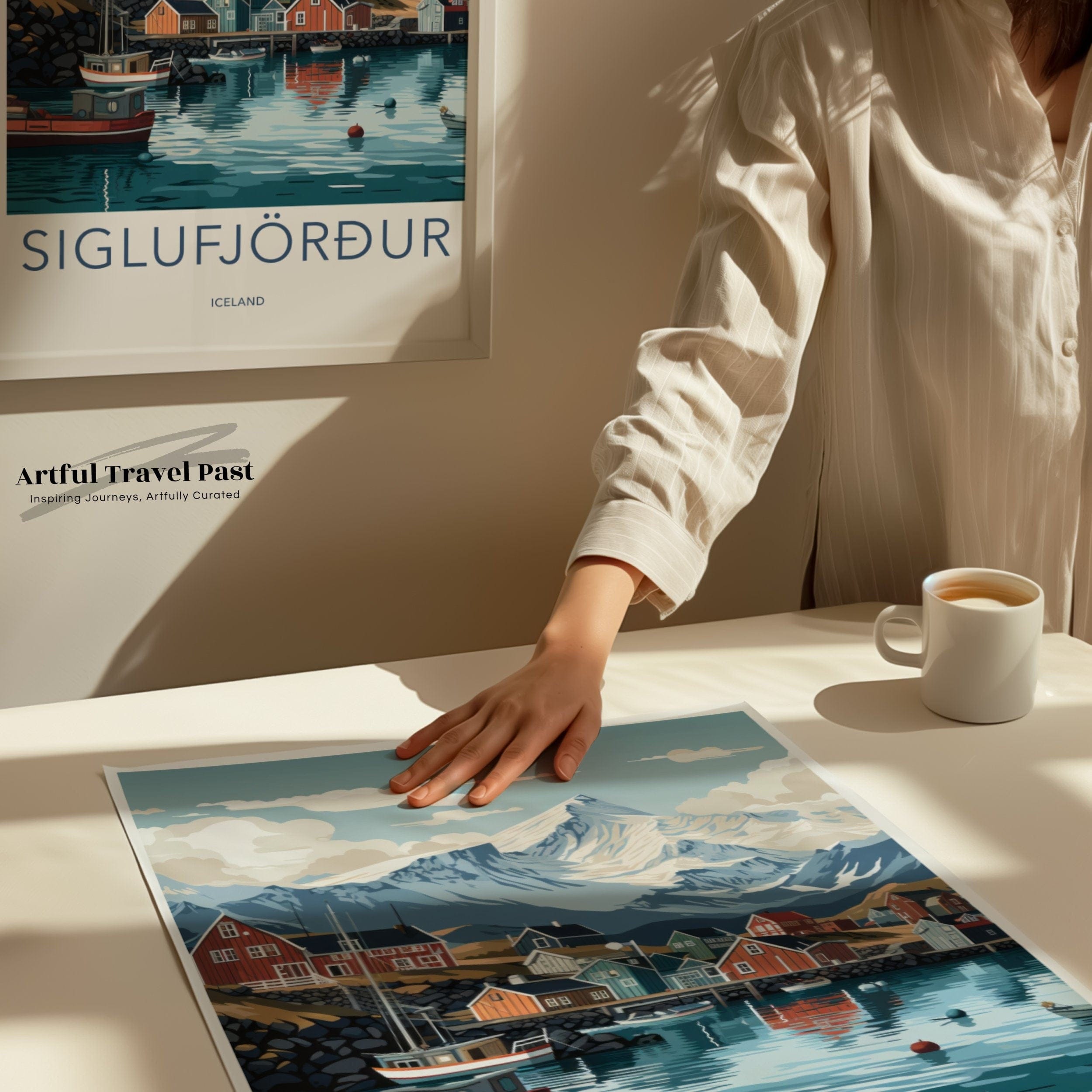 Siglufjörður Poster - Iceland Wall Art
