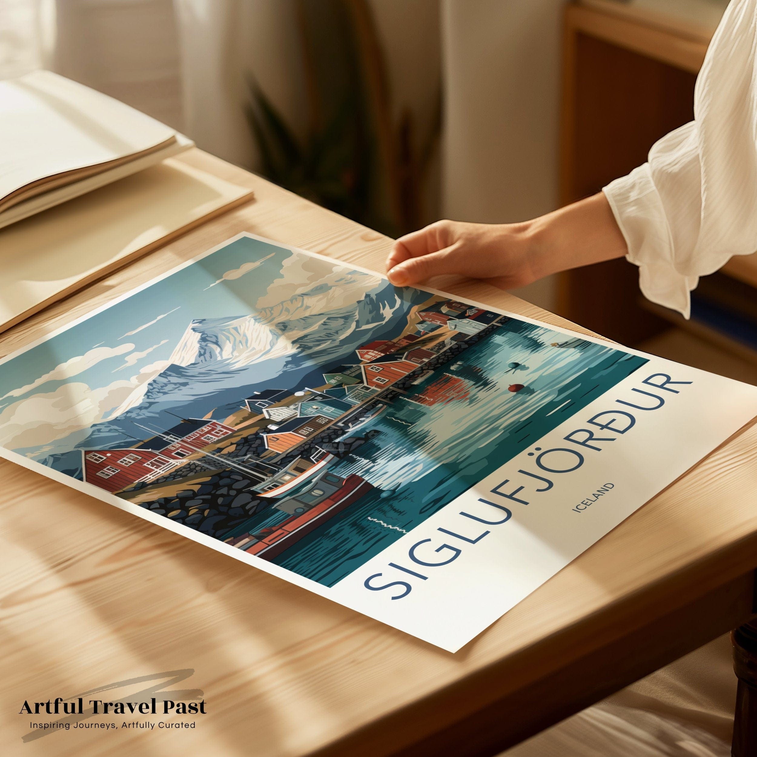 Siglufjörður Poster - Iceland Wall Art