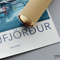 Siglufjörður Poster - Iceland Wall Art