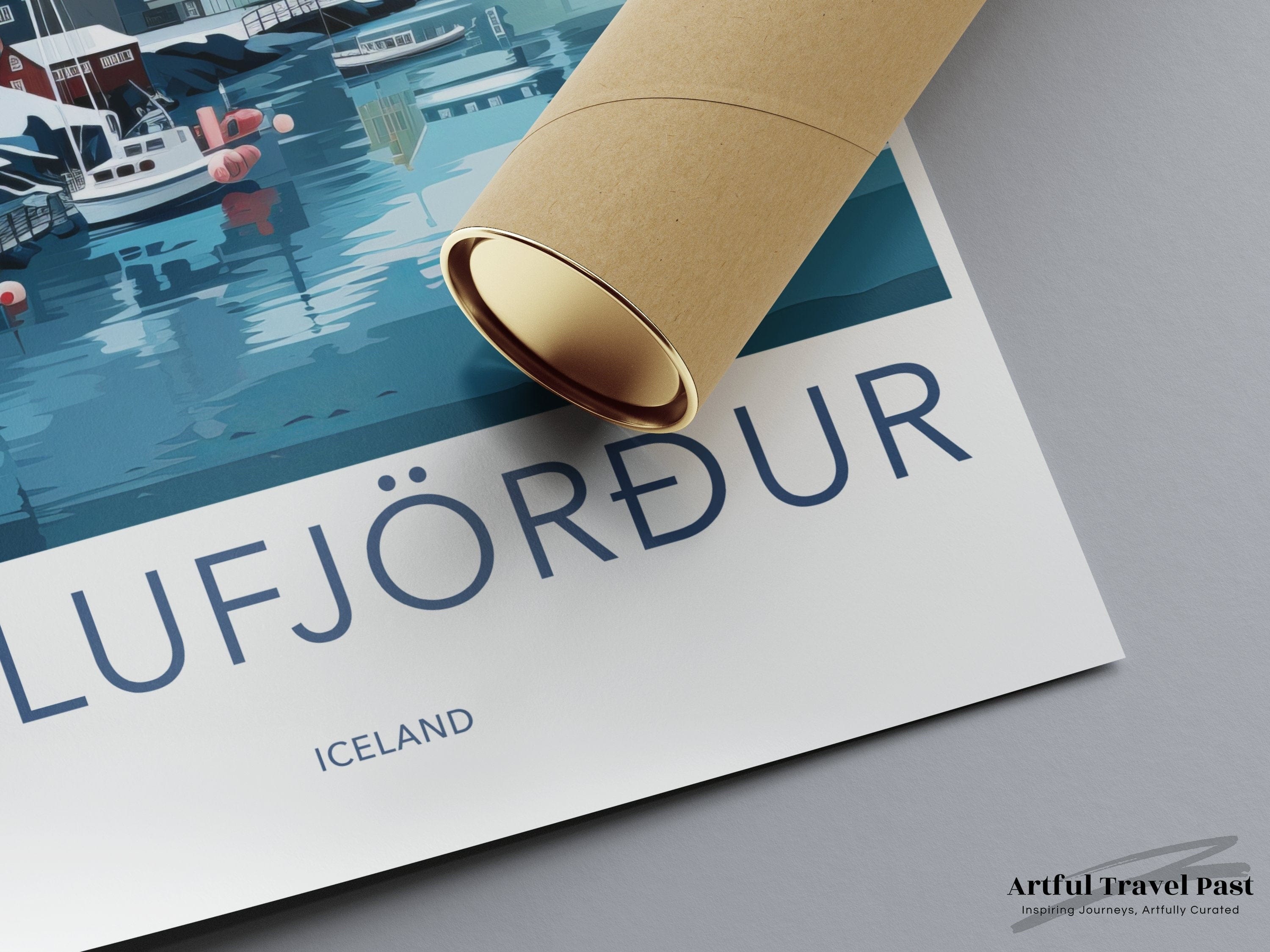 Siglufjörður Poster - Iceland Wall Art