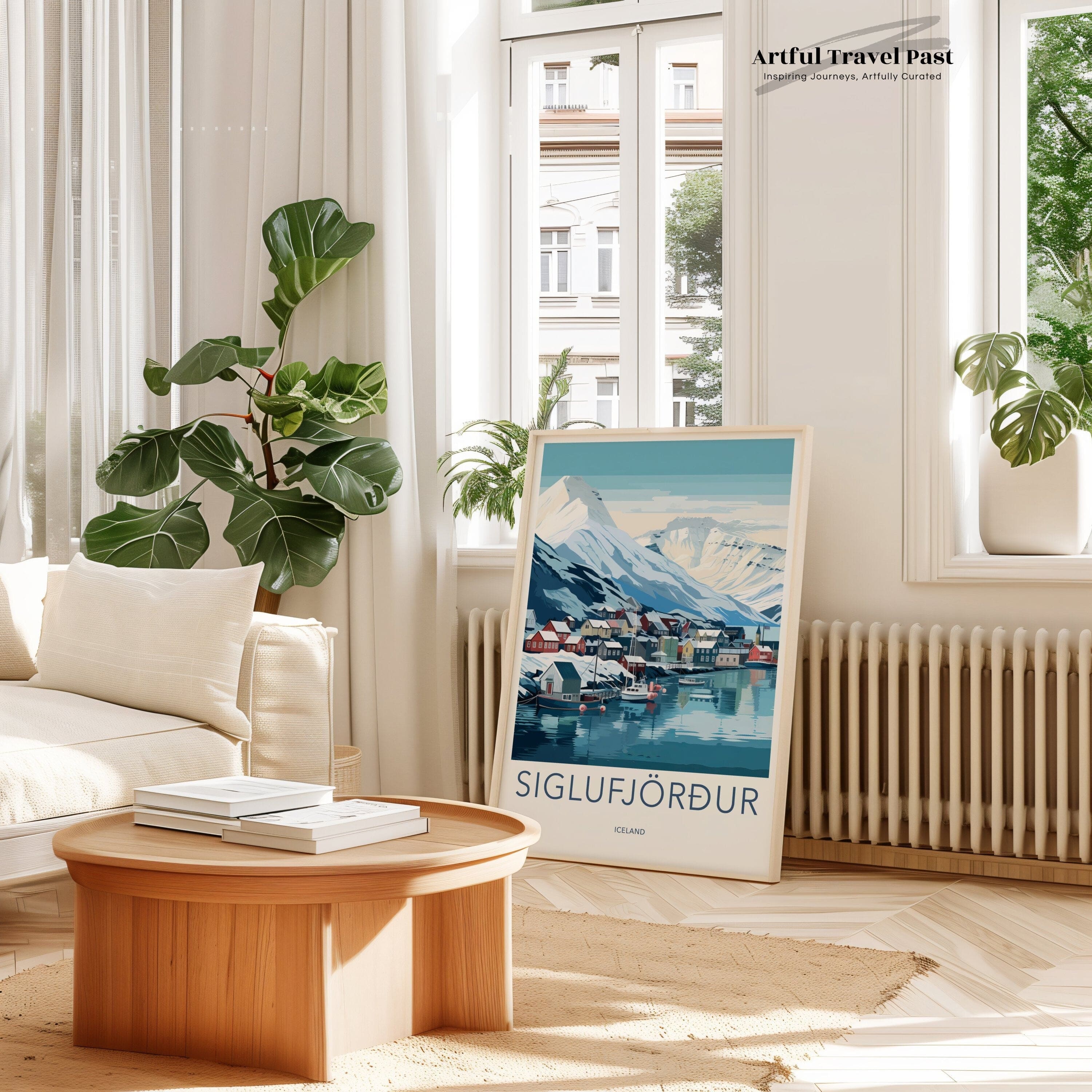 Siglufjörður Poster - Iceland Wall Art