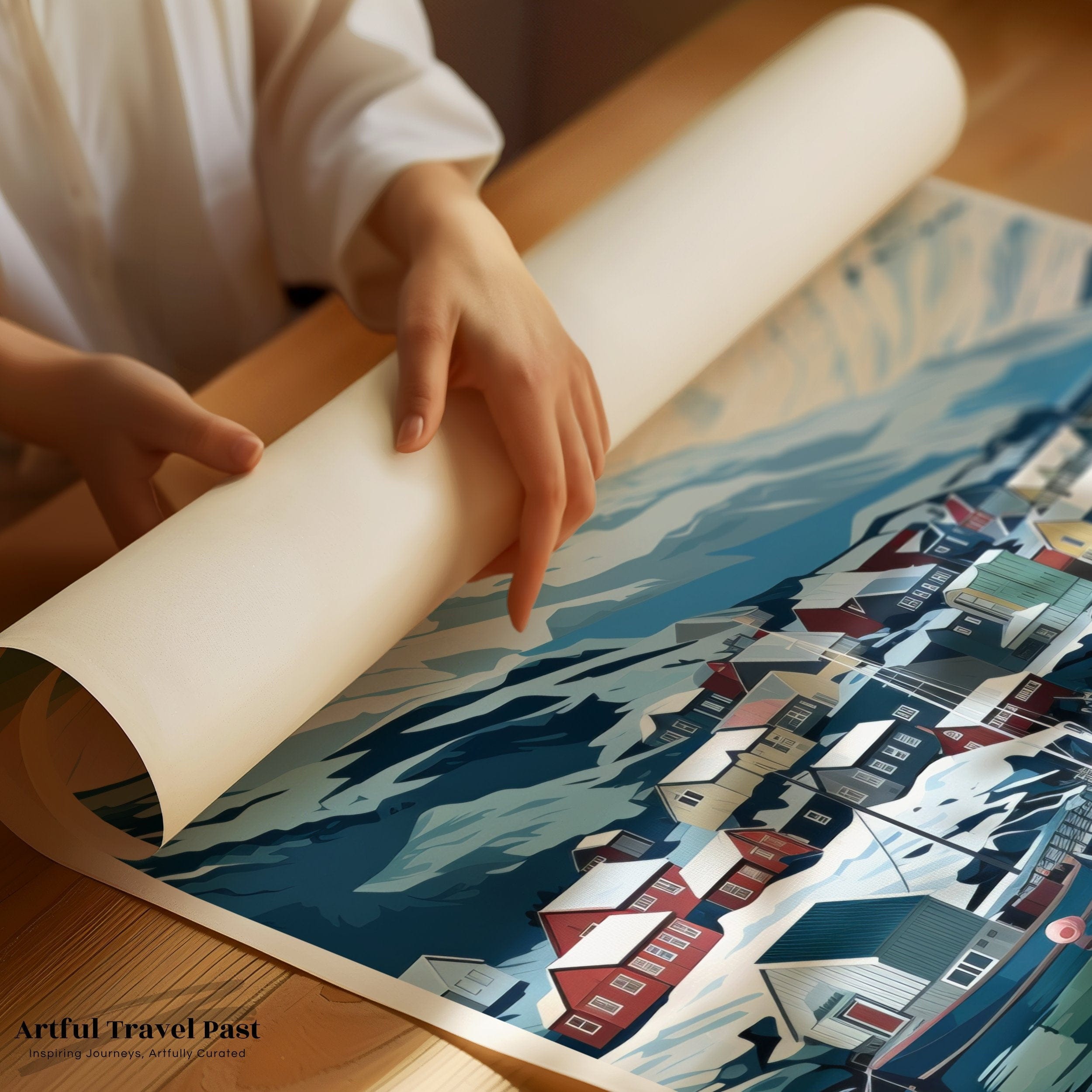 Siglufjörður Poster - Iceland Wall Art