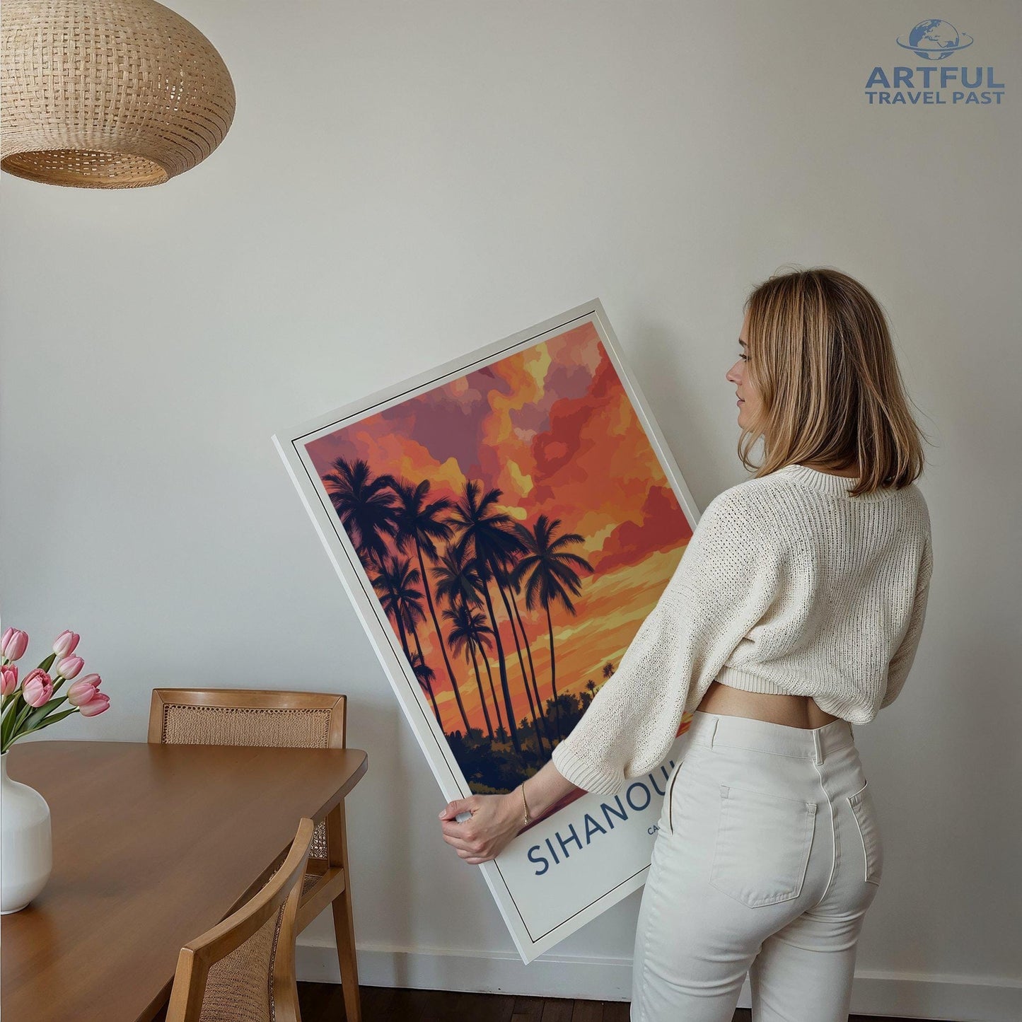 Sihanoukville Poster - Cambodia Wall Art