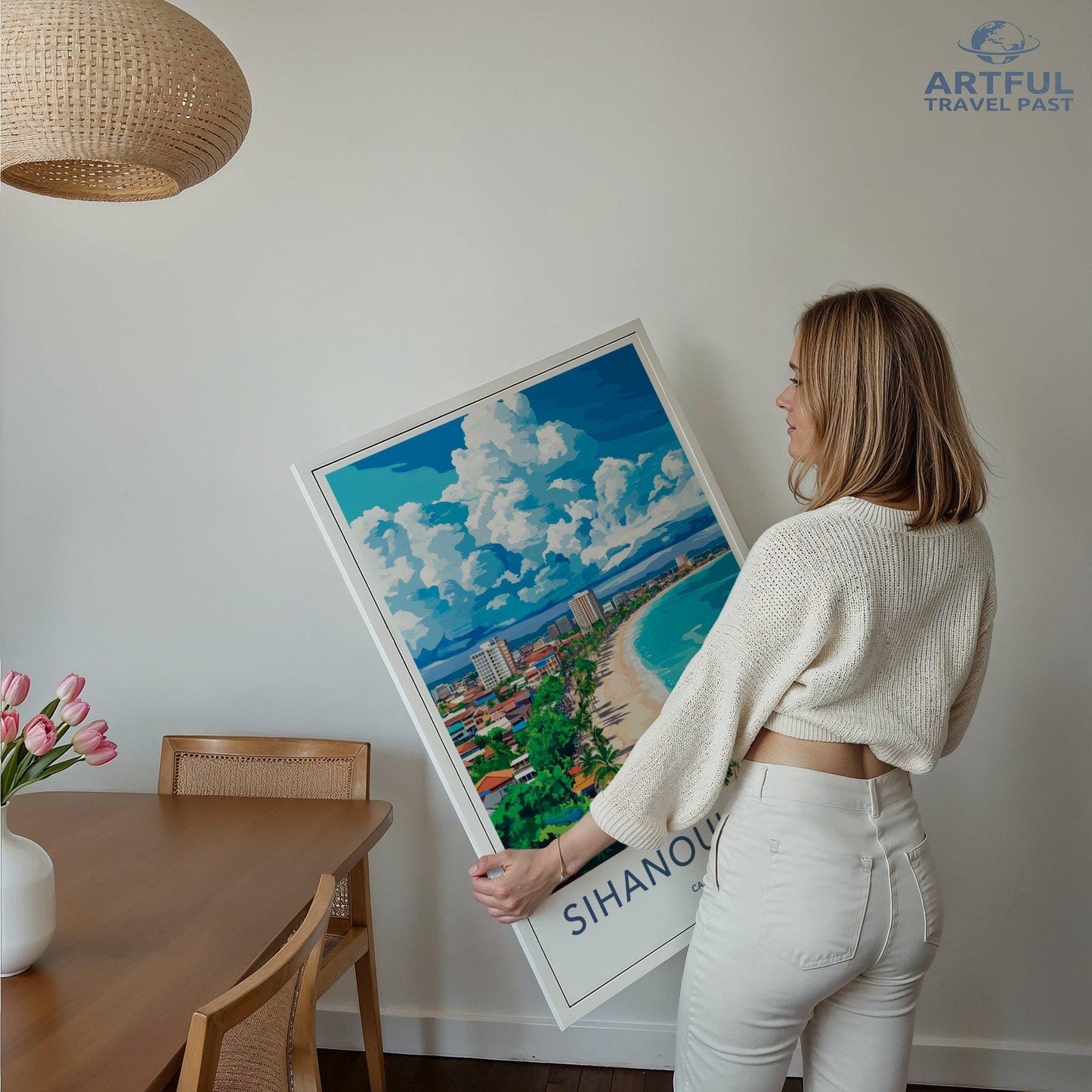 Sihanoukville Poster - Cambodia Wall Art