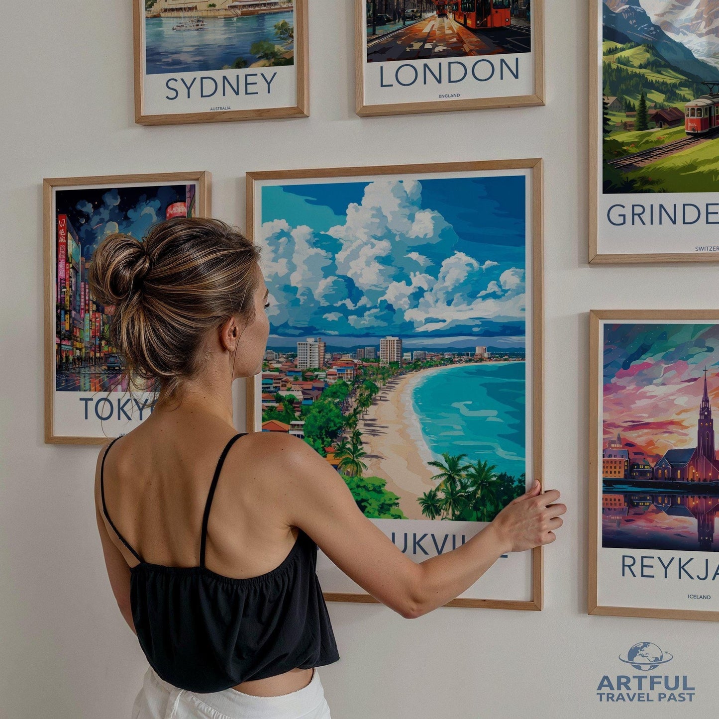 Sihanoukville Poster - Cambodia Wall Art