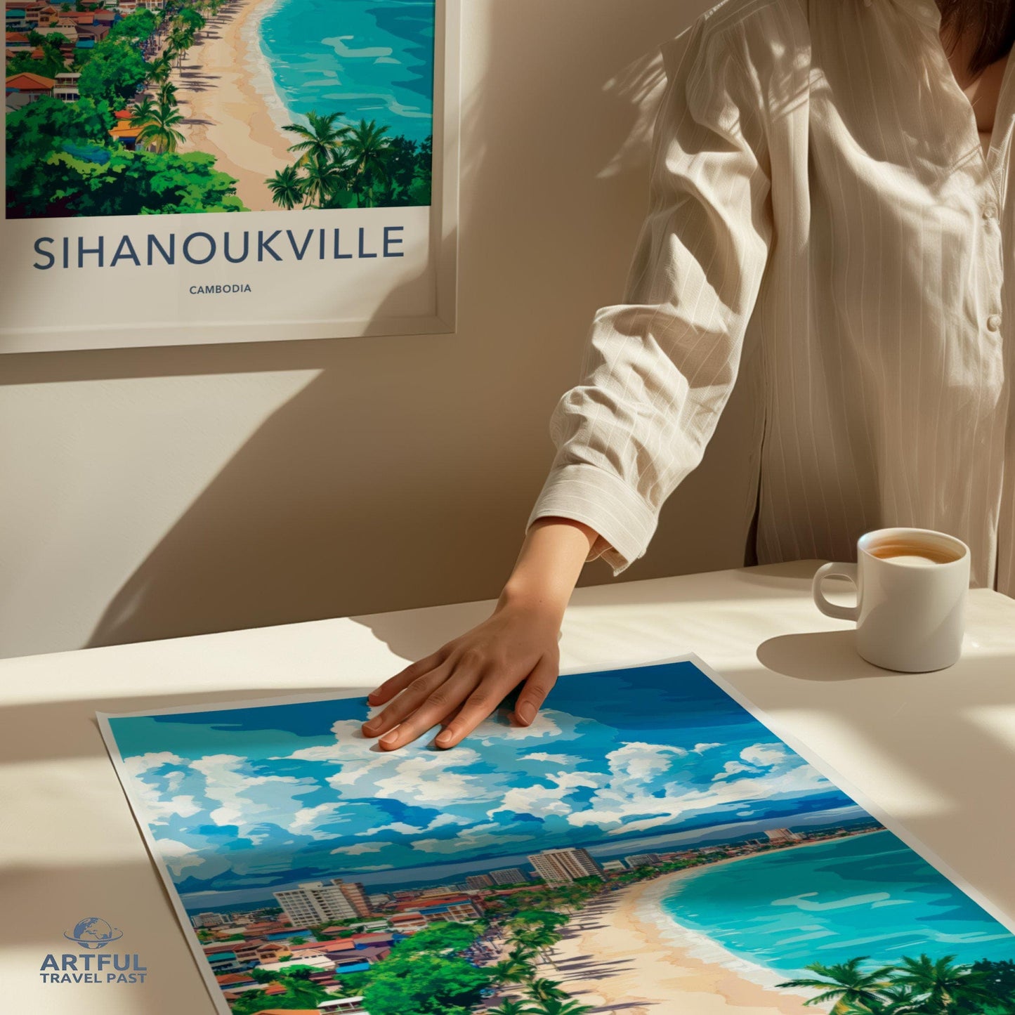Sihanoukville Poster - Cambodia Wall Art