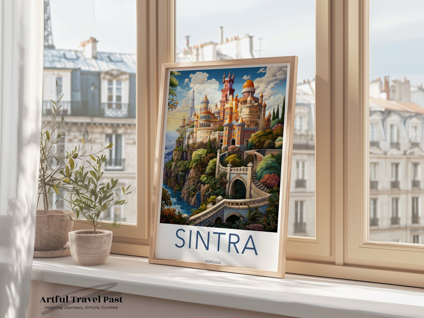 Sintra Poster | Portugal Wall Art | Europe Decor