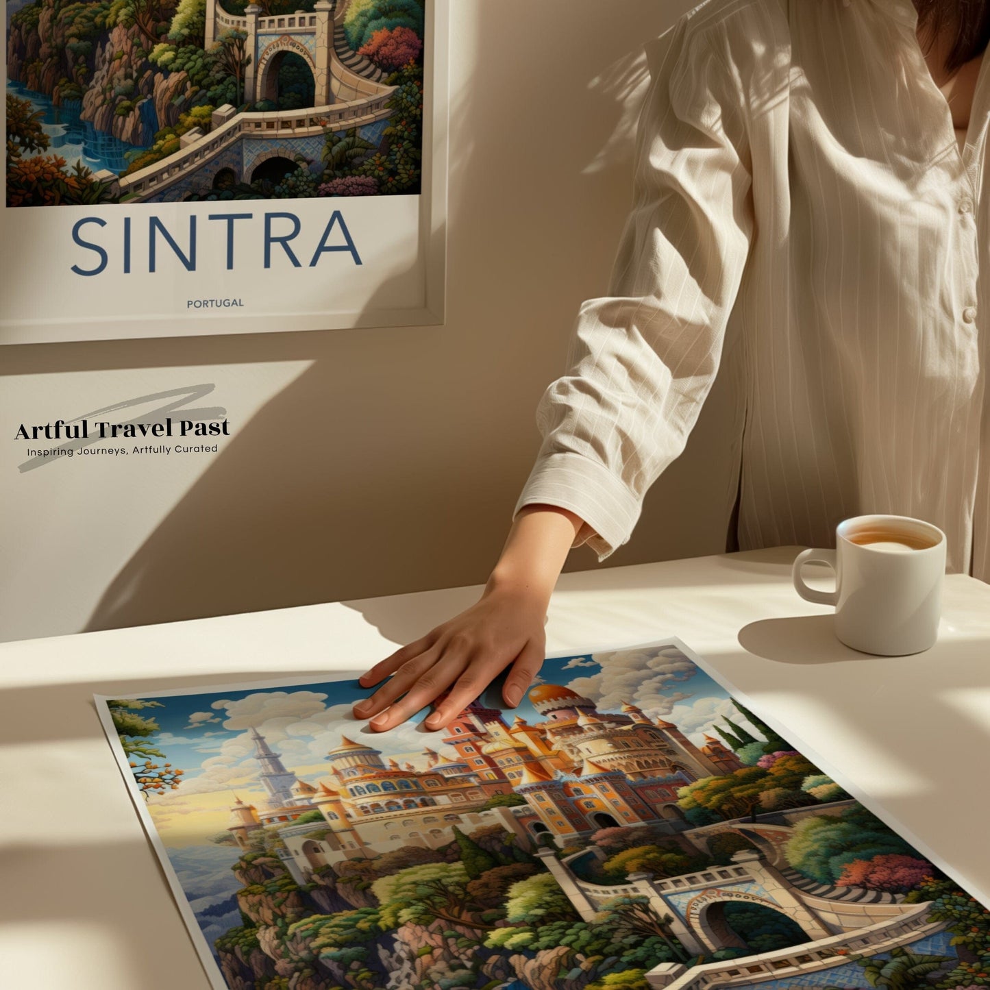Sintra Poster | Portugal Wall Art | Europe Decor