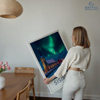 Sisimiut Poster - Greenland Wall Art