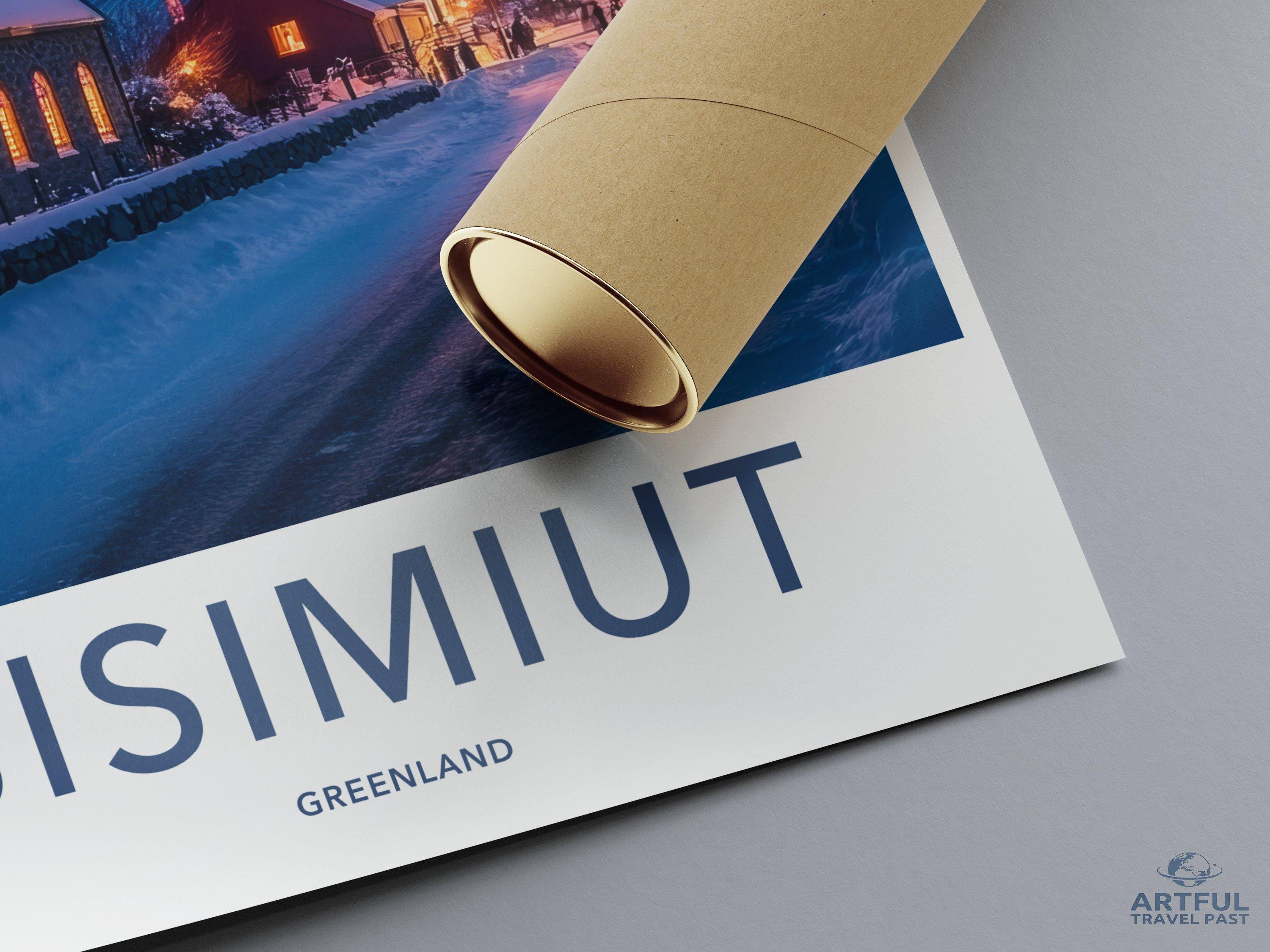 Sisimiut Poster - Greenland Wall Art