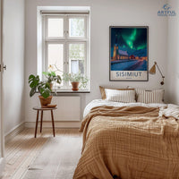 Sisimiut Poster - Greenland Wall Art