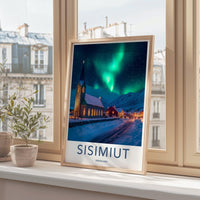 Sisimiut Poster - Greenland Wall Art