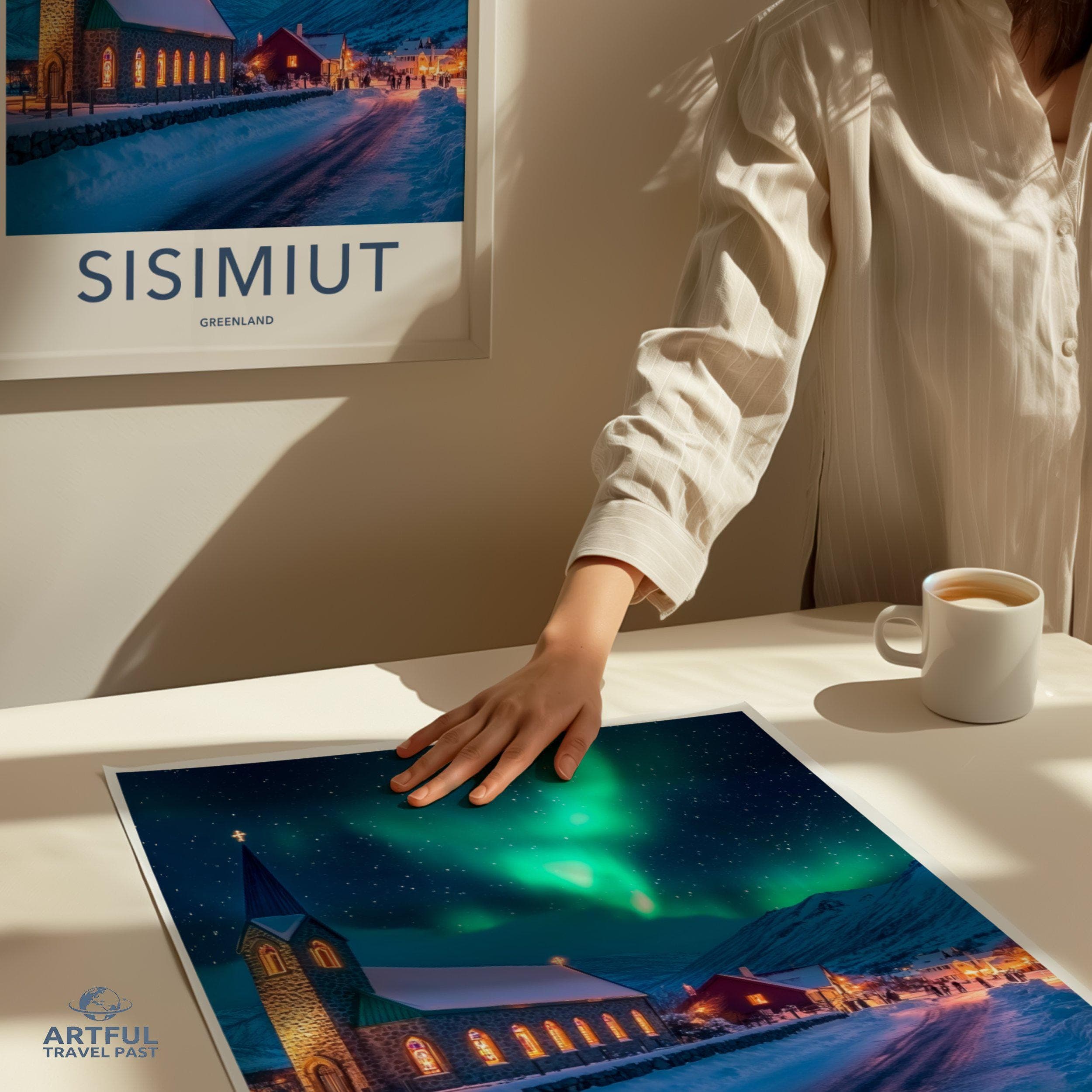 Sisimiut Poster - Greenland Wall Art