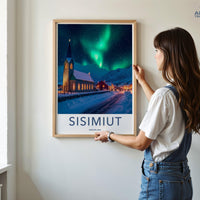 Sisimiut Poster - Greenland Wall Art