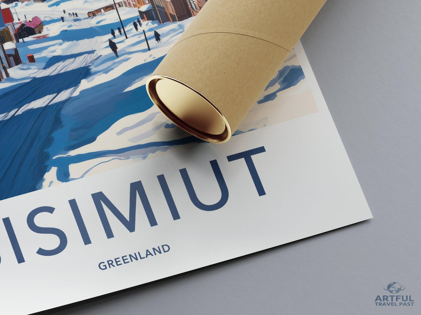 Sisimiut Poster - Greenland Wall Art
