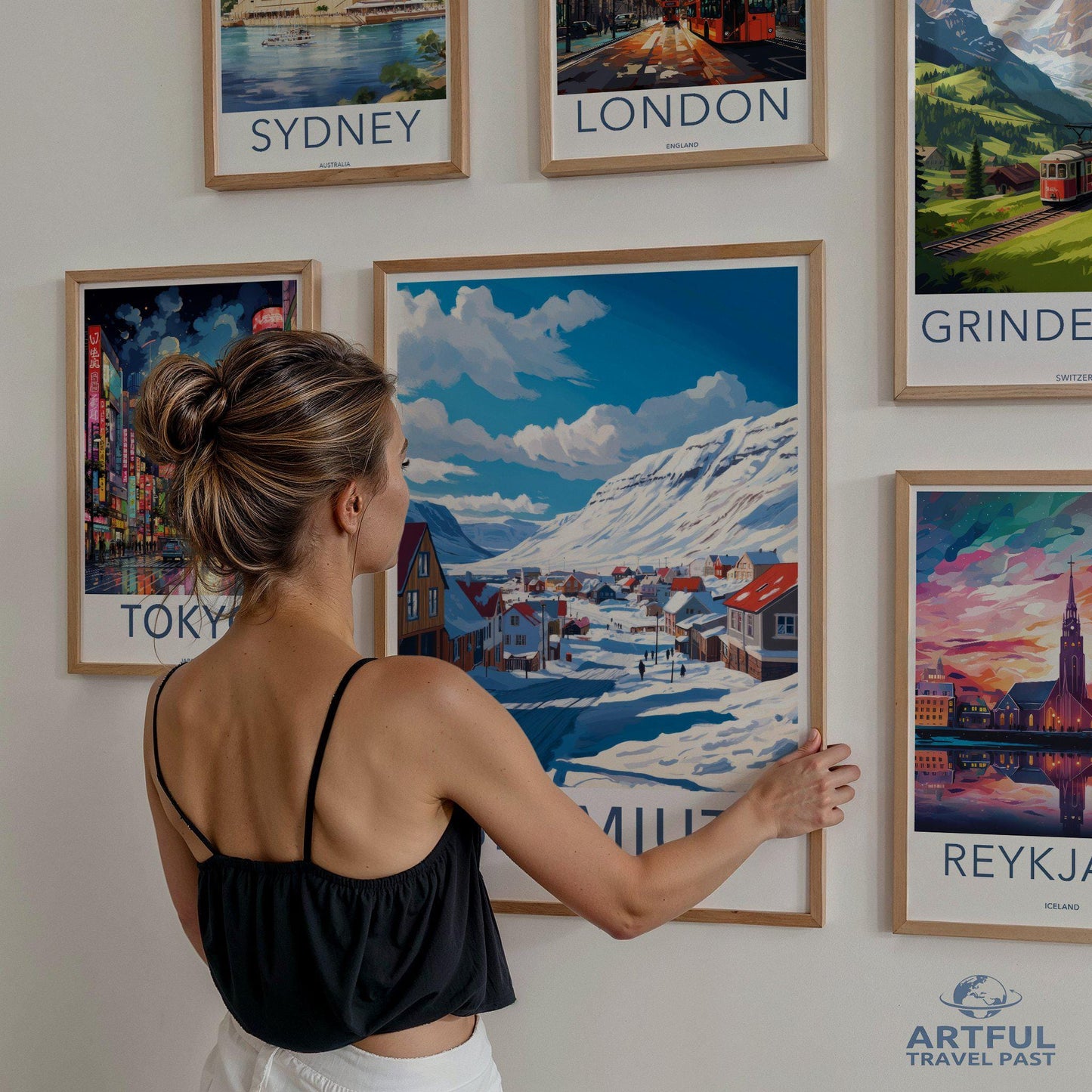 Sisimiut Poster - Greenland Wall Art