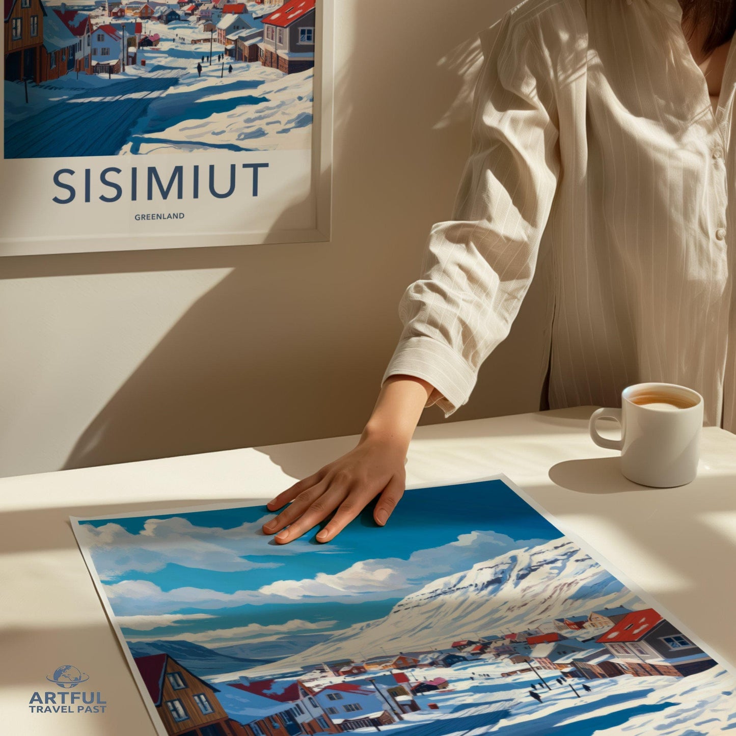 Sisimiut Poster - Greenland Wall Art