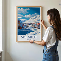 Sisimiut Poster - Greenland Wall Art
