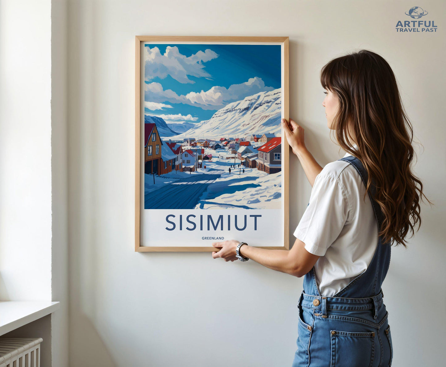 Sisimiut Poster - Greenland Wall Art
