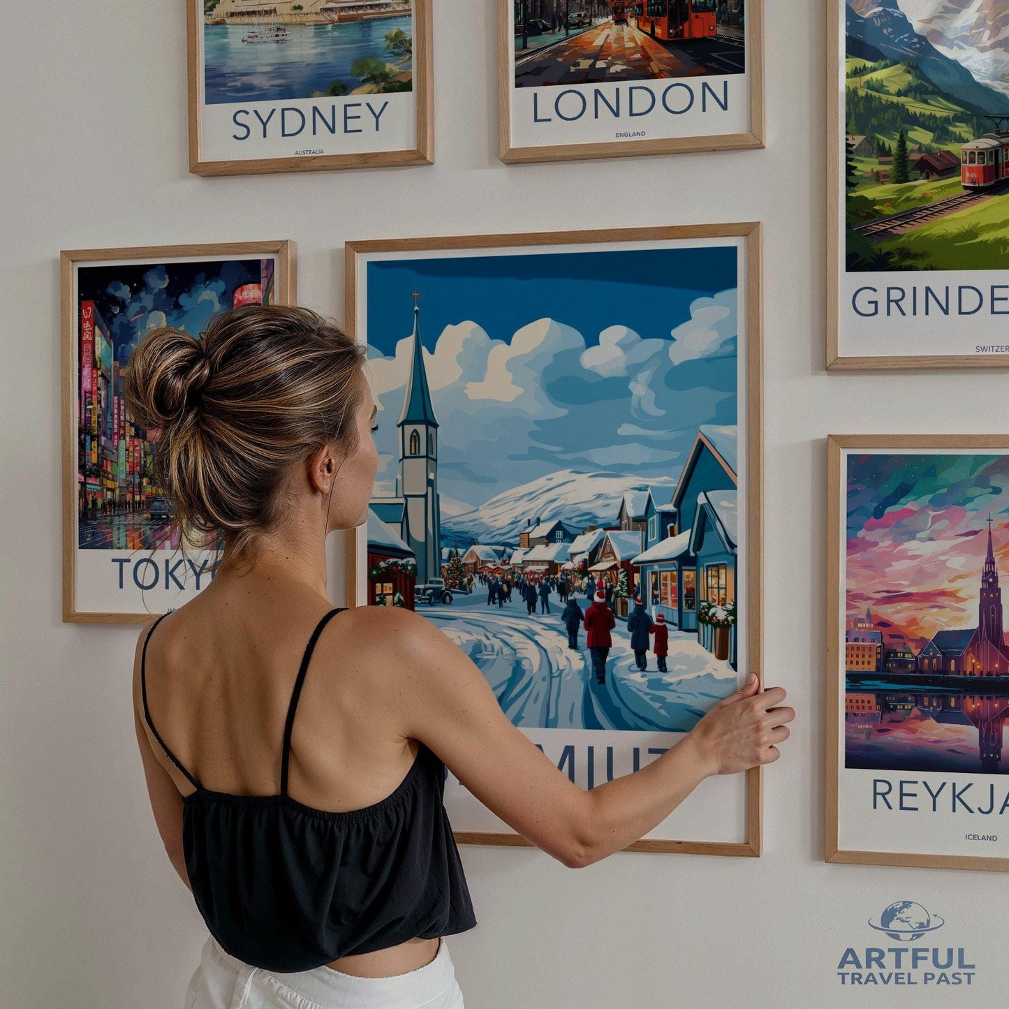 Sisimiut Poster - Greenland Wall Art