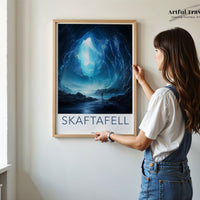 Skaftafell Poster - Iceland Wall Art