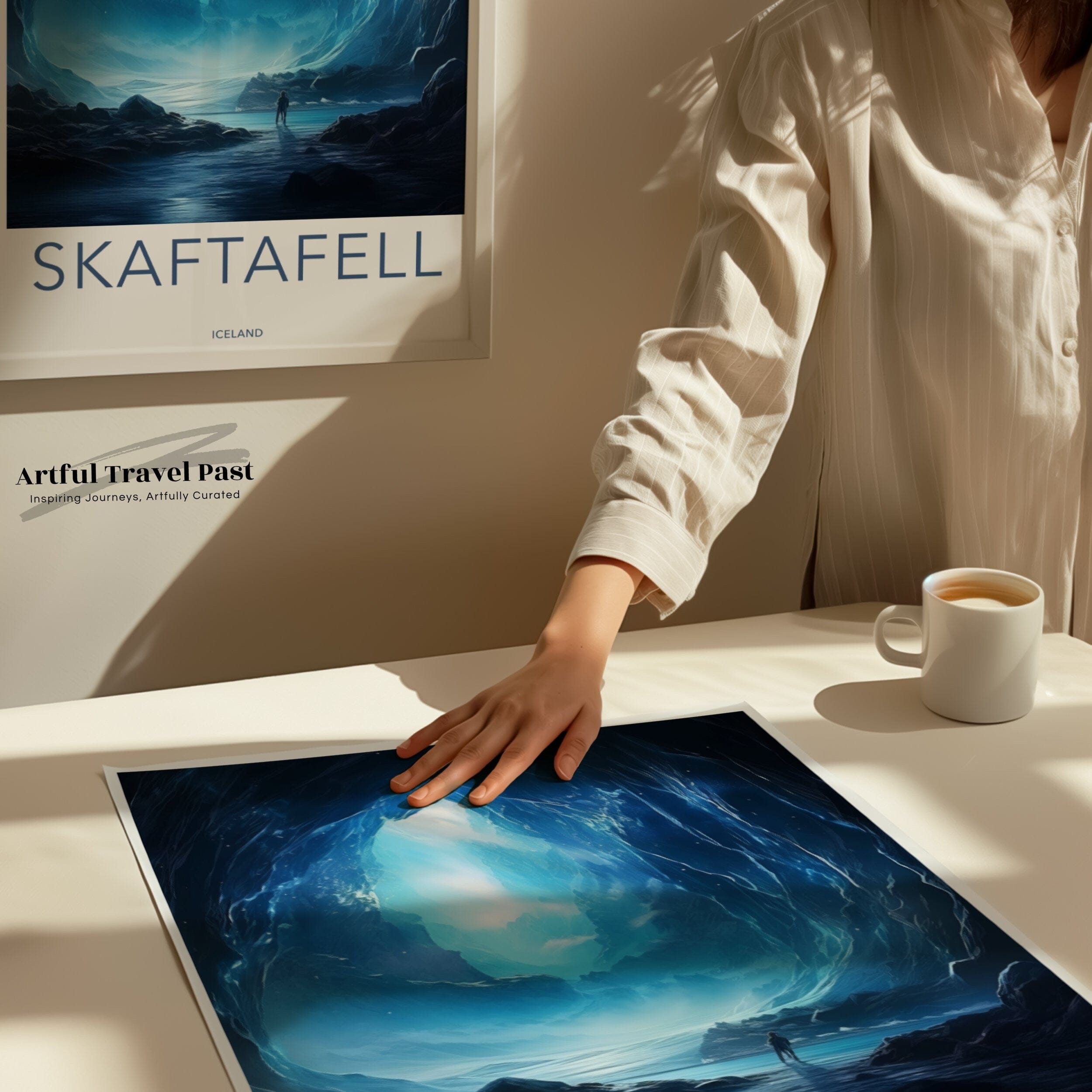 Skaftafell Poster - Iceland Wall Art