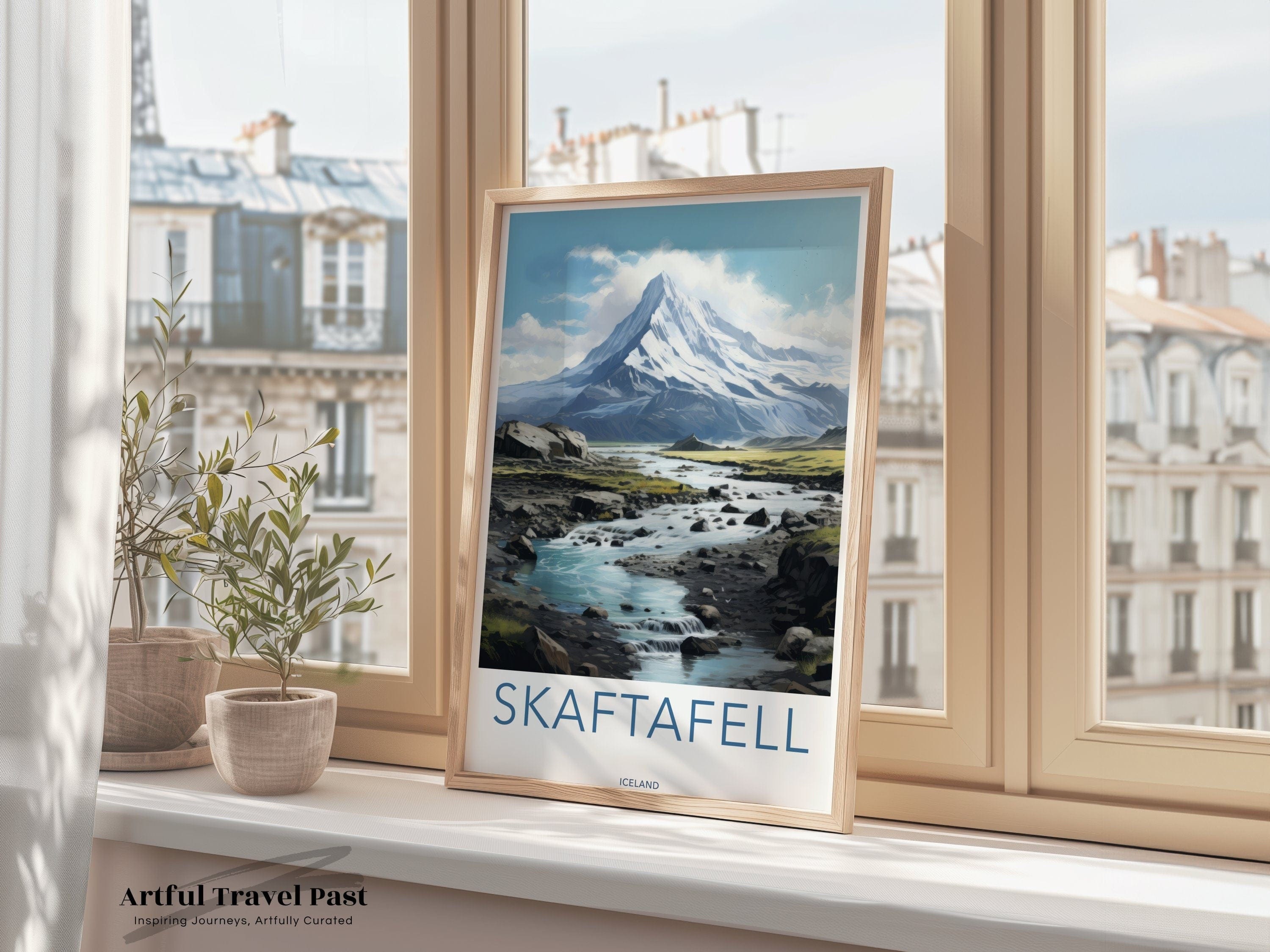 Skaftafell Poster - Iceland Wall Art