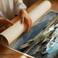 Skaftafell Poster - Iceland Wall Art