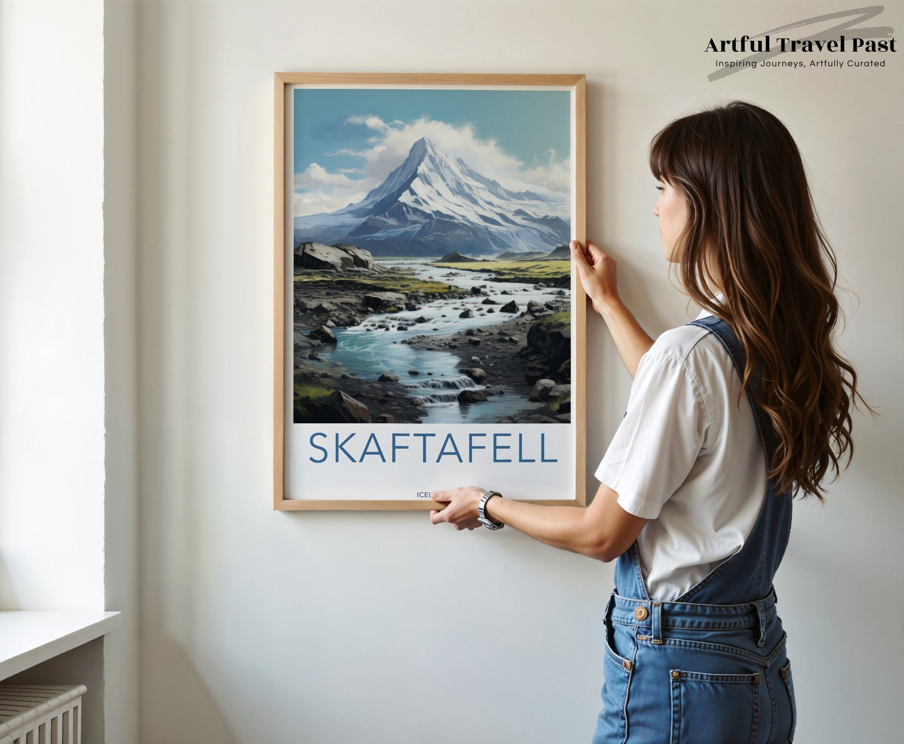 Skaftafell Poster - Iceland Wall Art