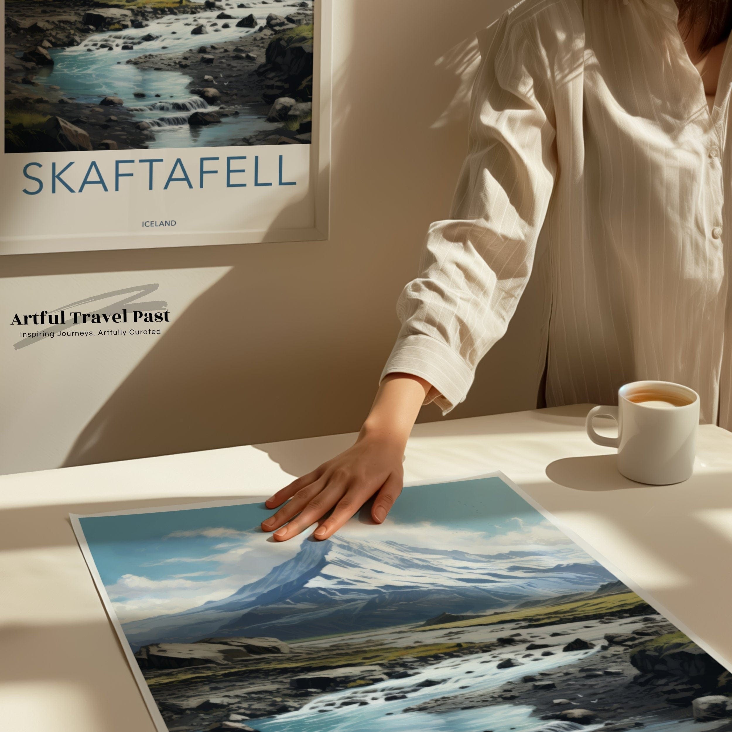 Skaftafell Poster - Iceland Wall Art