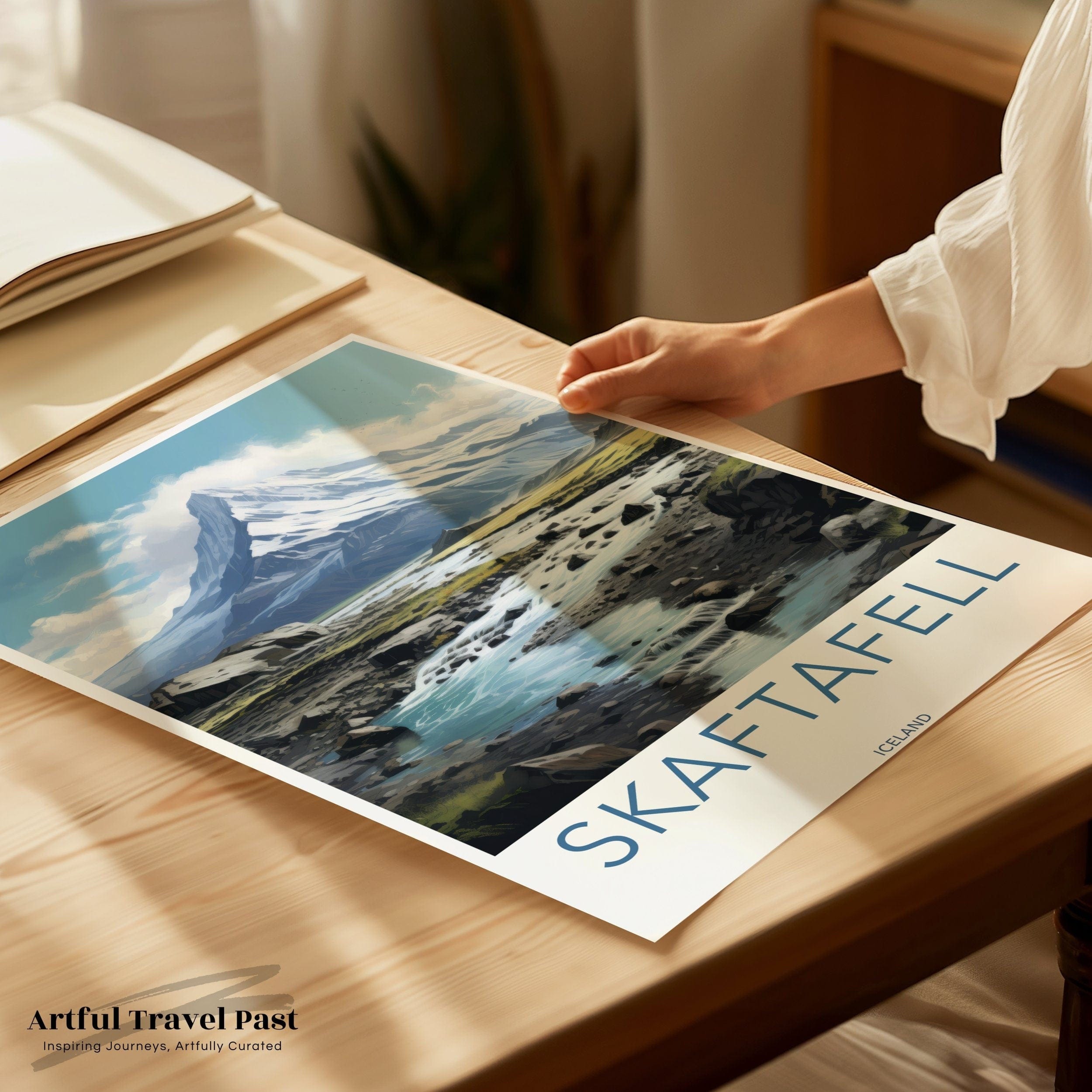 Skaftafell Poster - Iceland Wall Art