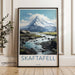 Skaftafell Poster - Iceland Wall Art