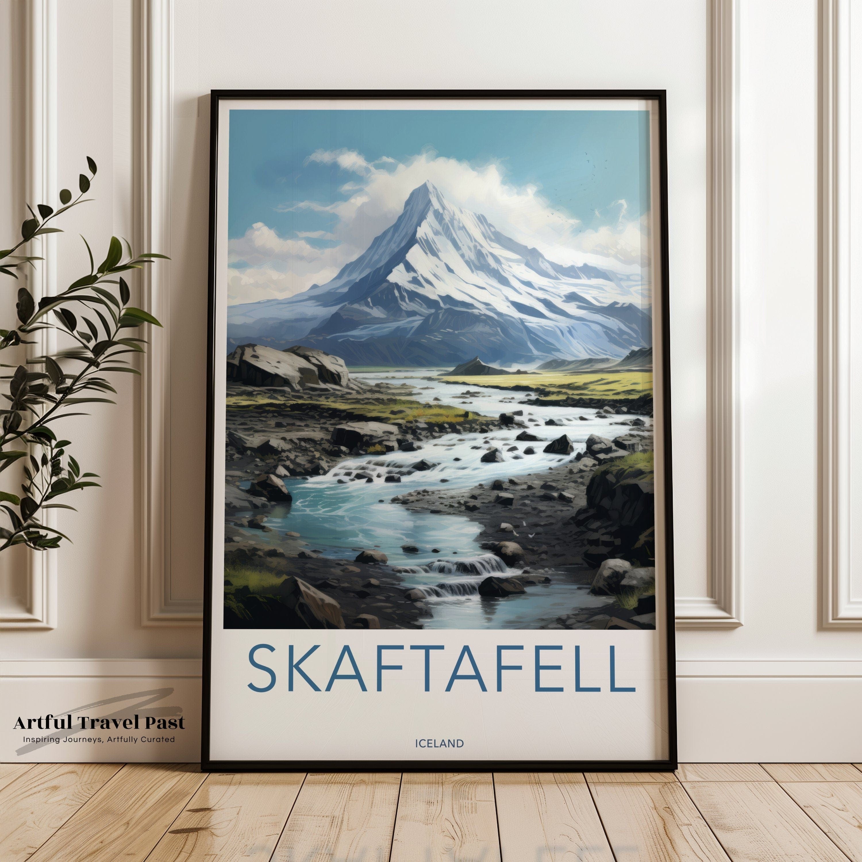 Skaftafell Poster - Iceland Wall Art