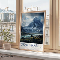 Skaftafell Poster - Iceland Wall Art
