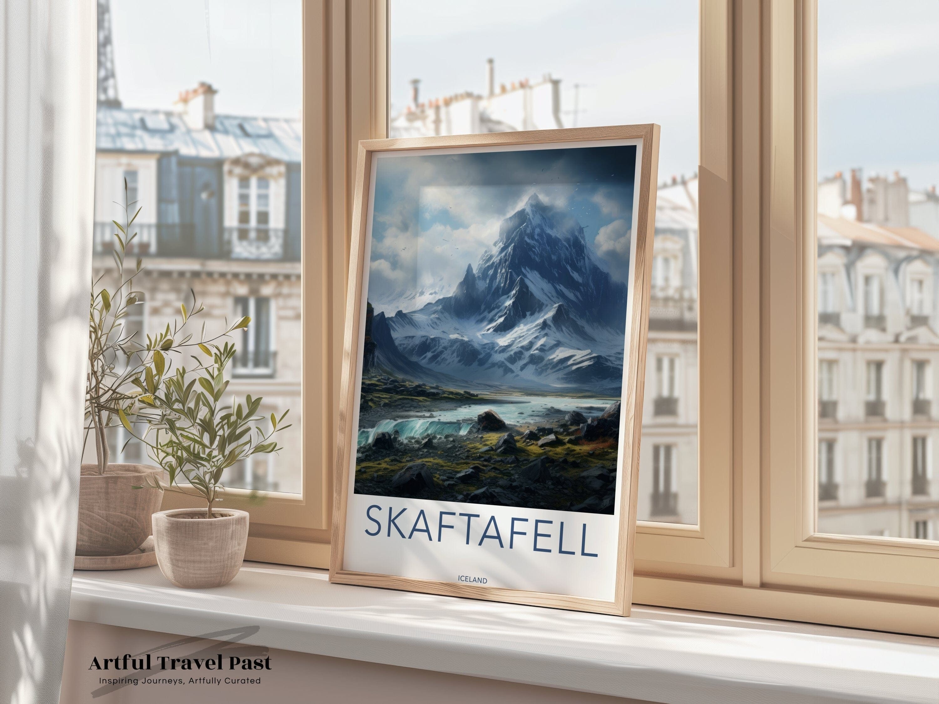 Skaftafell Poster - Iceland Wall Art