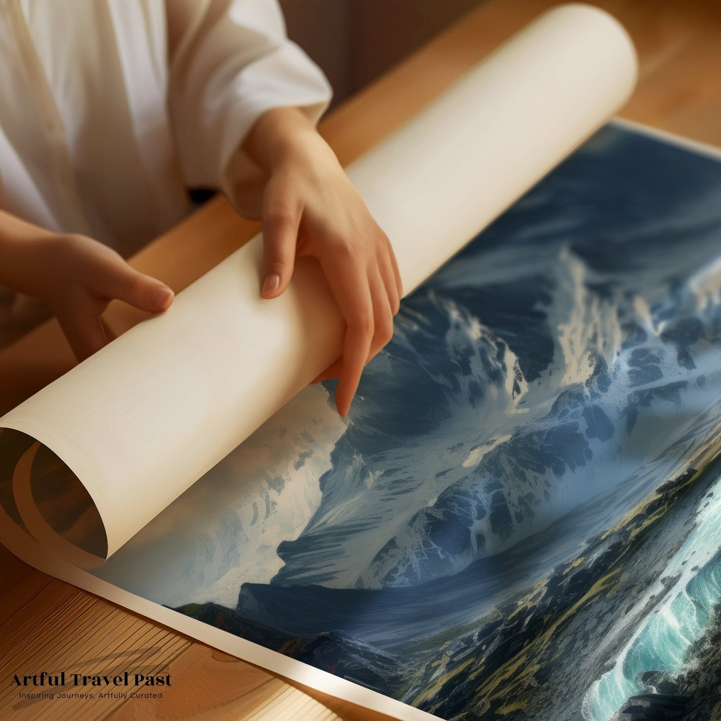 Skaftafell Poster - Iceland Wall Art